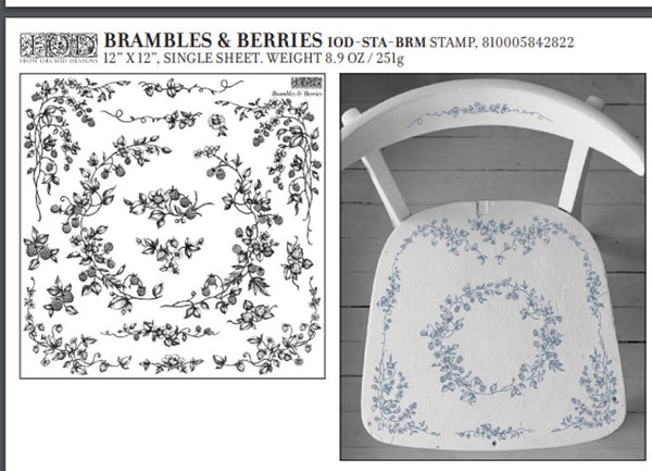 Brambles & Berries Stamp