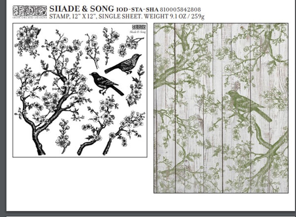 Shade & Song Stamp