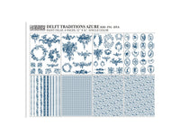 Delt Traditions Azure (blue) Paint Inlay