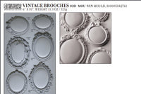 Vintage Brooches Mould